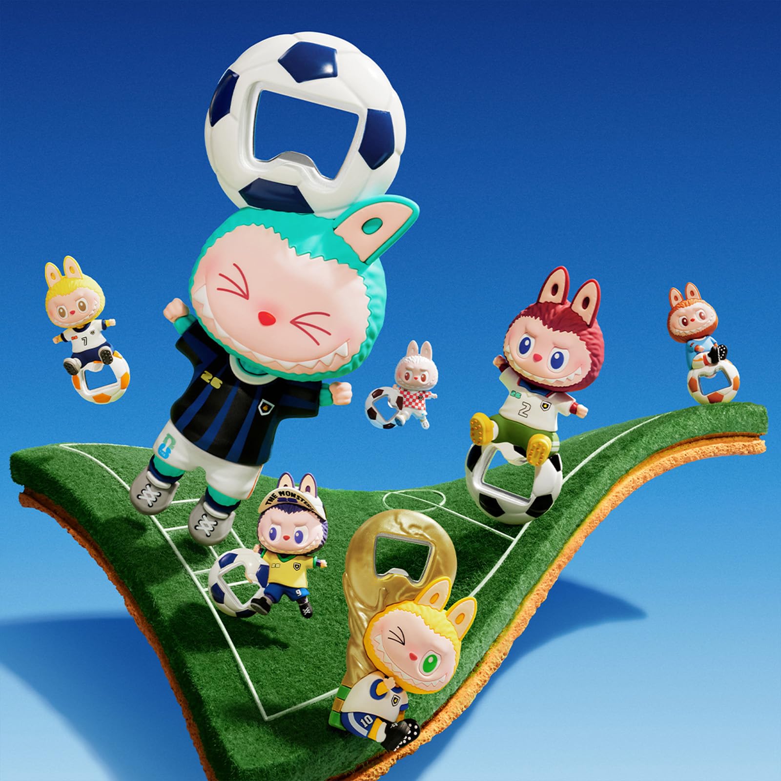 Amazon.co.jp: 【POP MART 公式ストア】THE MONSTERS × FIFA